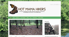 Desktop Screenshot of hotmamahikers.com